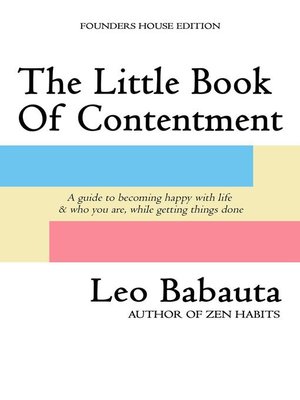 cover image of The Little Book of Contentment